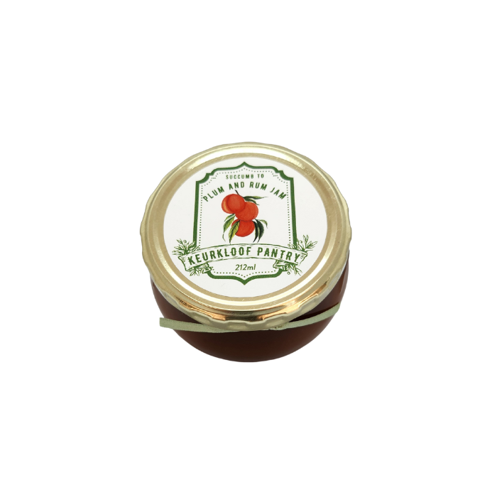 Keurkloof Pantry Plum and Rum Jam